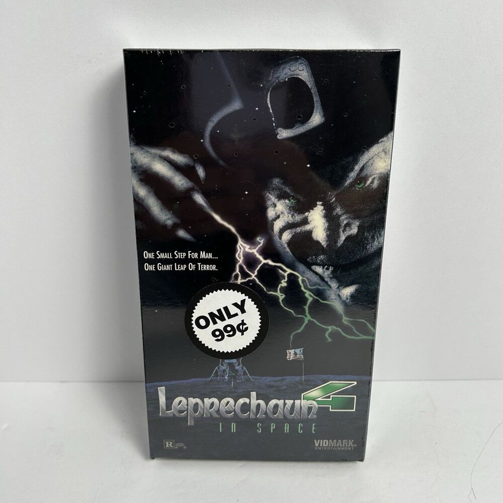 Leprechaun 4 : In Space (VHS, 1996) Warwick Davis Vidmark factory sealed